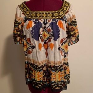 Ivy Jane Printed Blouse